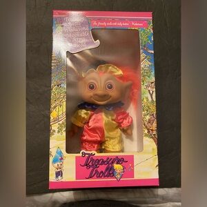 Vintage Ace Novelty Treasure Troll doll